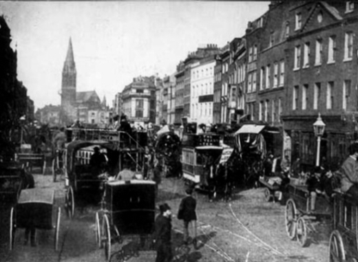 Whitechapel High Street in 1905