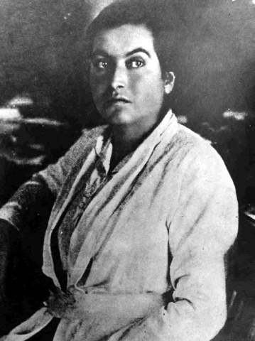 Gabriela Mistral during her youth