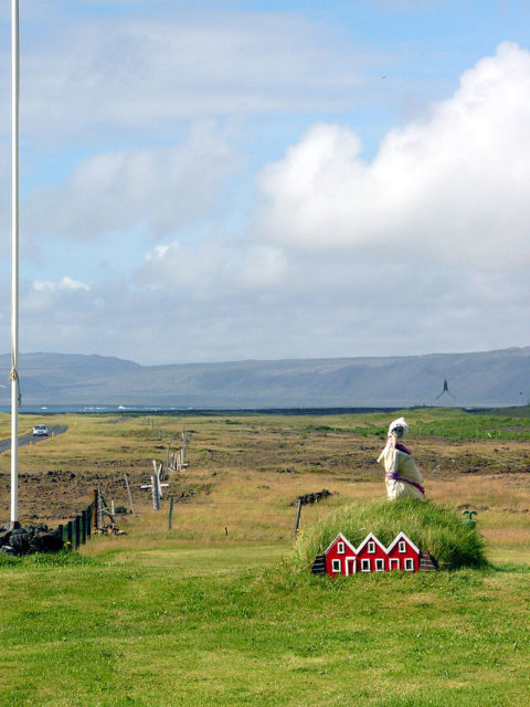 Elf houses near the Strandakirkja in southern Iceland CC BY-SA 2.0