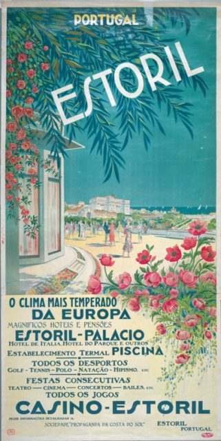 A publicity poster from the early 20th century