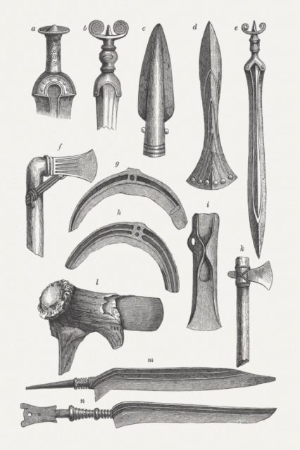 Halberds of the Bronze Age