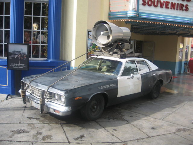 ’74 Dodge Coronet used to Bluesmobile at Universal Studios Hollywood