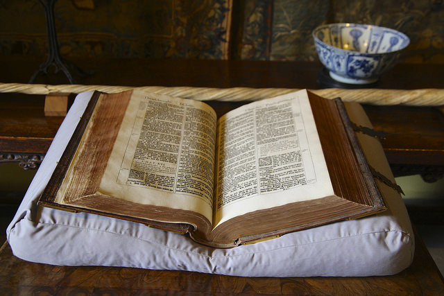 The 14th century Bible. Author: Kathryn Yengel. CC BY-ND 2.0