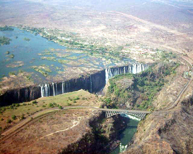 Crossing at Victoria Falls