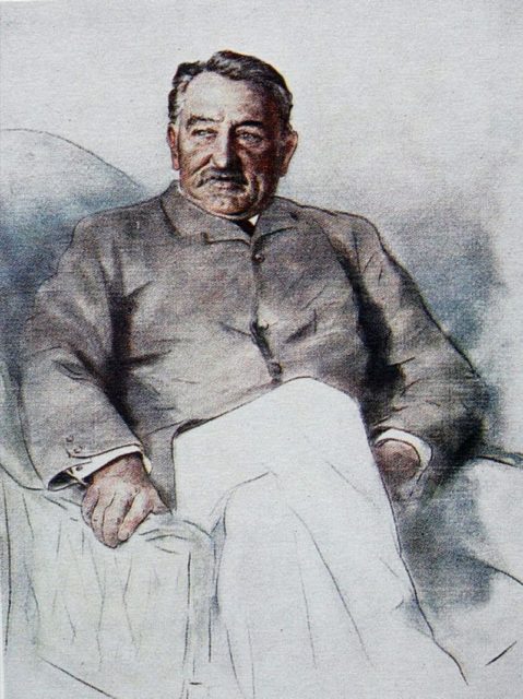 Cecil Rhodes (Sketch by Mortimer Menpes)