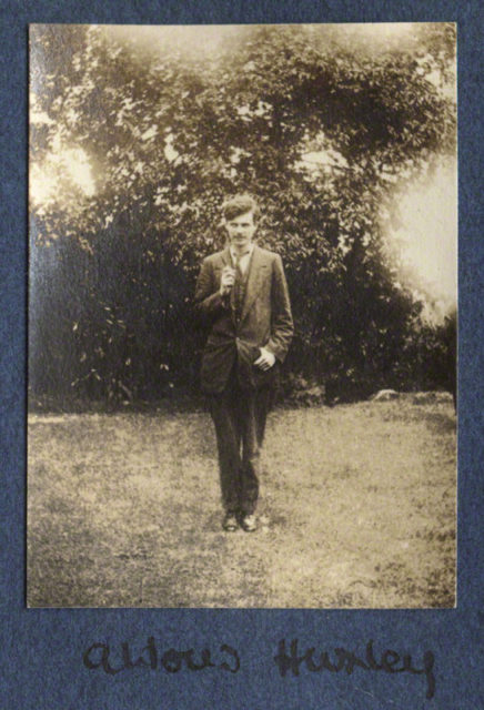 Aldous Huxley in 1917