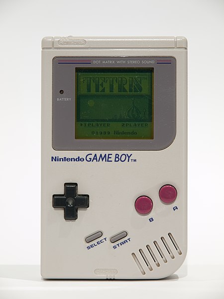 Tetris game on the first Game Boy Author William Warby CC BY 2.0