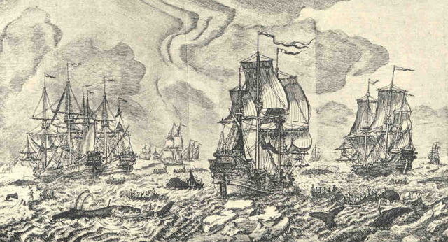 Whaling in the Basque fisheries (1720)