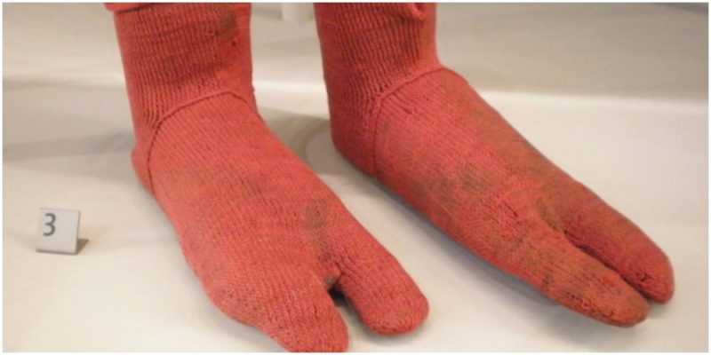 The earliest known surviving pair of socks Author: David Jackson  CC BY-SA 2.0