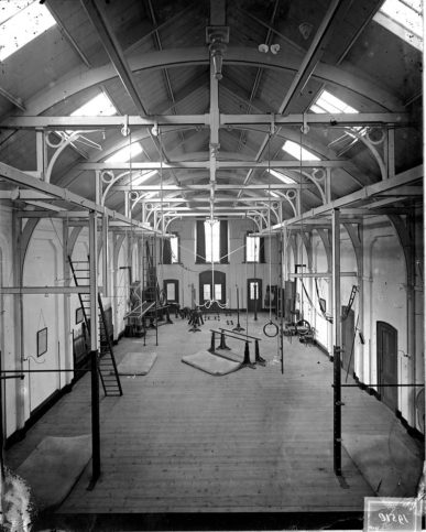 Ancient Greeks used to go to the gym naked,as a tribute to the gods