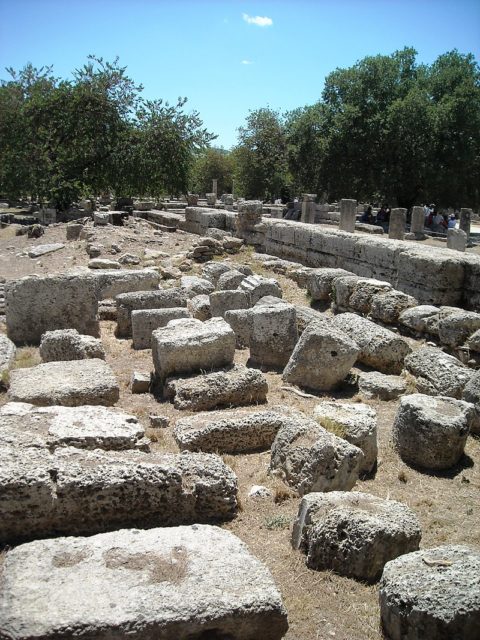 Gymnasium, Olympia. Author: Elisa.rolle CC BY-SA 4.0