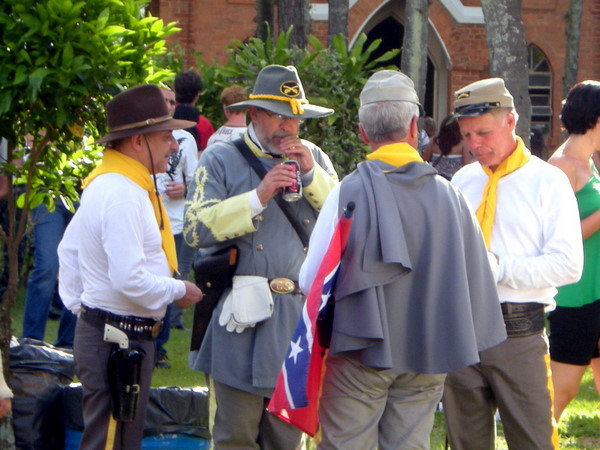 Descendants of Americans during the Confederate Festival in Santa Bárbara d’Oeste, São Paulo. Felipe Attilio CC BY-SA 3.0