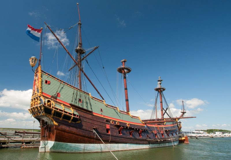 Batavia ship in Lelystad, Netherlands