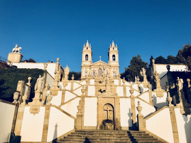 Stairway and church of Bom Jesus do Monte.