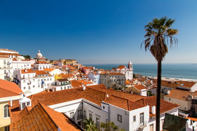 The view from miradouro de Santa Luiza