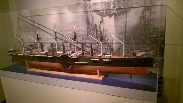 Model of Great Eastern in the Museum of London Docklands Author: Hammersfan CC BY-SA 4.0