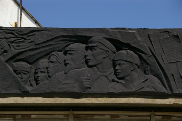 Odessa: entrance of catacombs