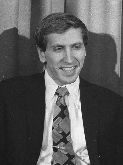 Bobby Fischer in 1972. Photo by Verhoeff, Bert / Anefo CC BY-SA 3.0 nl