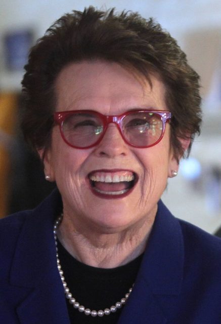 Billie Jean King. Author: Gage Skidmore CC BY-SA 2.0