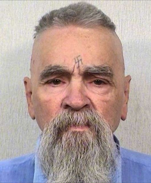 Charles Manson in 2014.