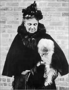 Hetty Green with her Terrier