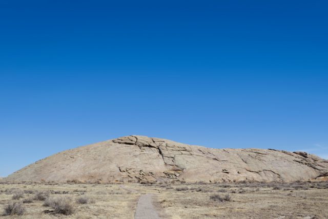 Independence Rock, Casper, Wyoming.