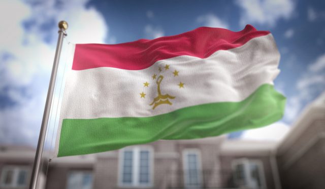 Tajikistan Flag