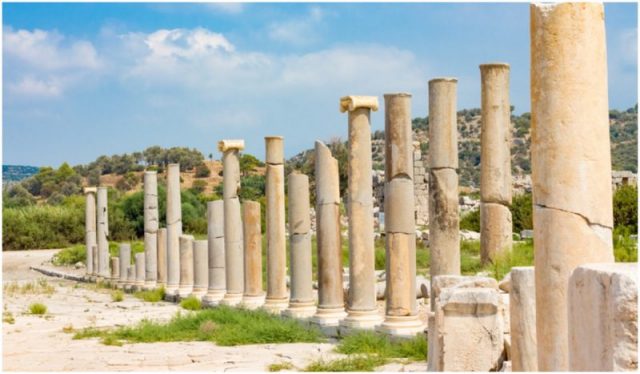 Ancient Lycian city Patara. Antalya Province. Turkey