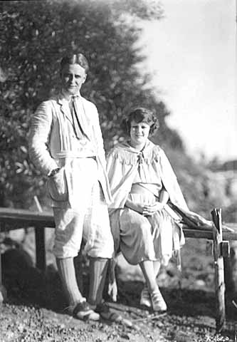 F Scott Fitzgerald and wife Zelda September 1921