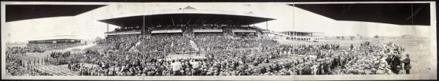 Panorama of Willard – Johnson fight, Havana, Cuba