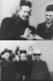 Lombard in Indiana, January 1942, shortly before her death in a plane crash