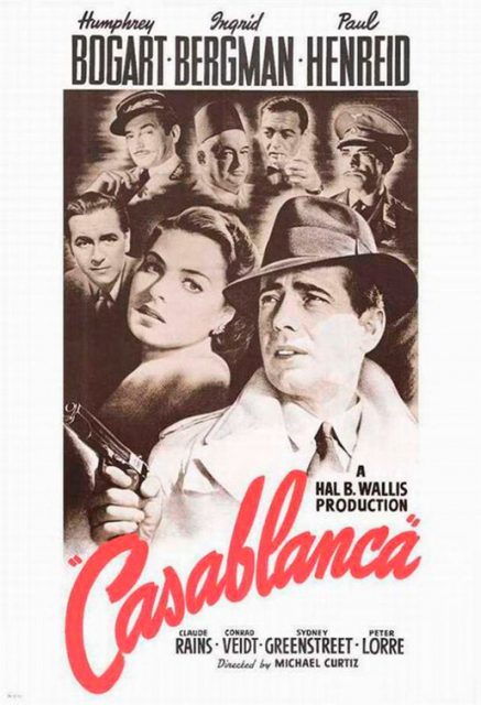 Black-and-white film screenshot with the title of the film in fancy font. Below it is the text “A Warner Bros. – First National Picture”. In the background is a crowded nightclub filled with many people.