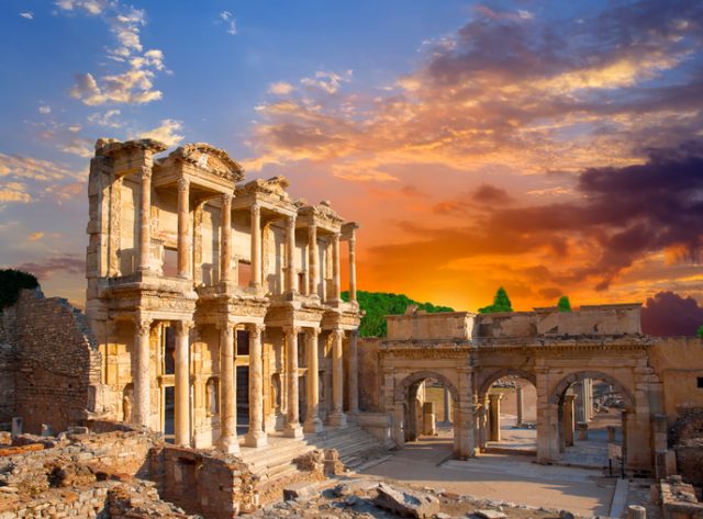 Celsus Library in Ephesus, Turkey