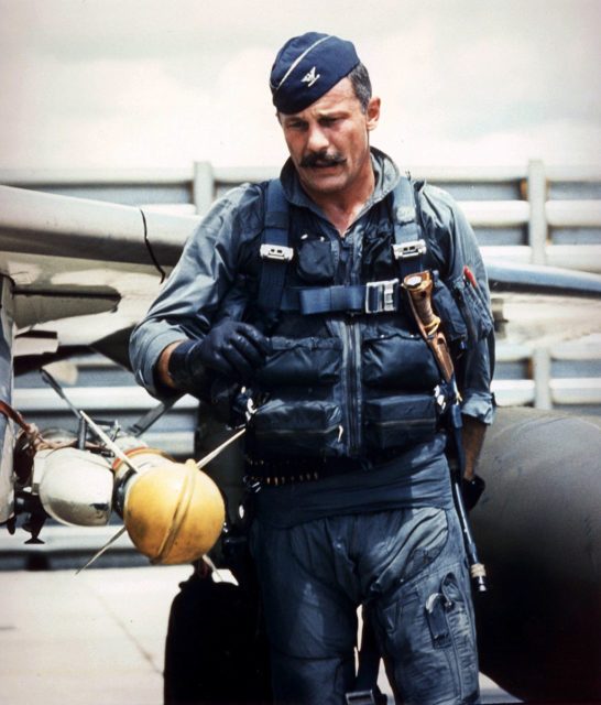 Robin Olds during the Vietnam war