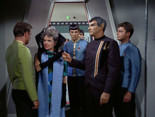Spock pictured with his family