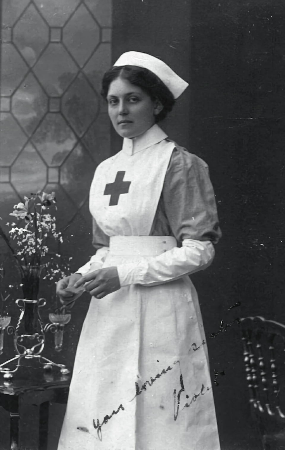 Violet Jessop in Voluntary Aid Detachment Uniform