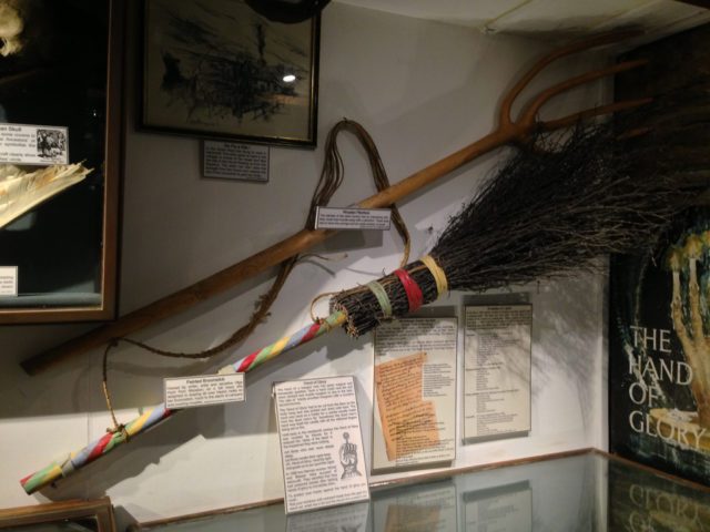 Witch’s broomstick. Photo by Glen Bowman CC By 2.0