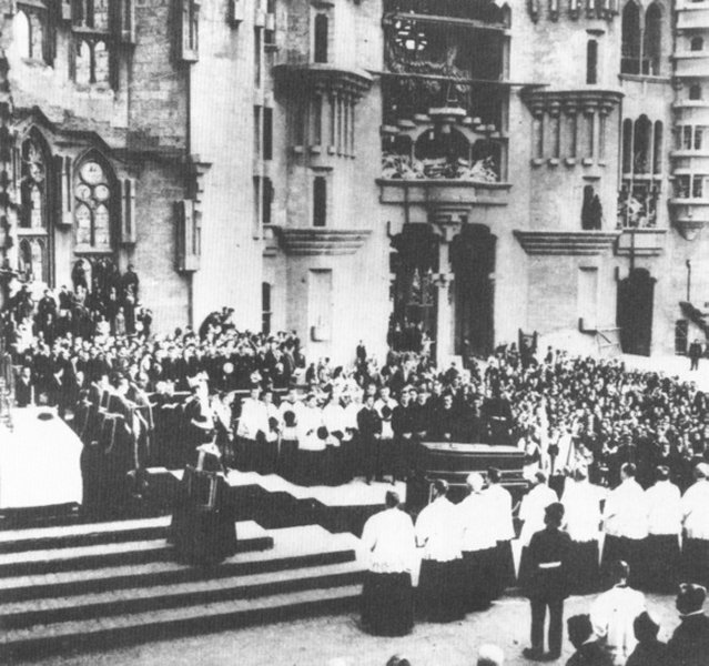 Gaudí’s funeral (12 June 1926)