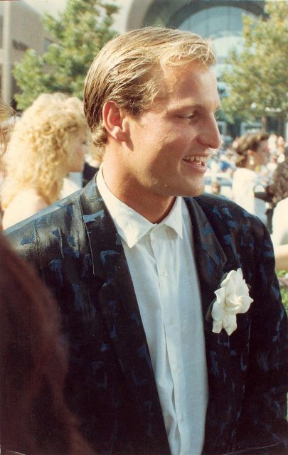 Harrelson on the red carpet at the 40th Annual Primetime Emmy Awards, August 28, 1988 Author: Alan Light CC BY 2.0