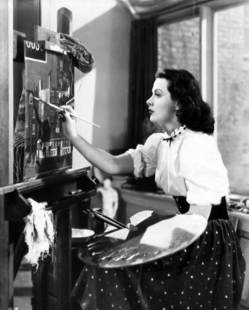 Hedy Lamarr in Dishonored Lady, 1947.
