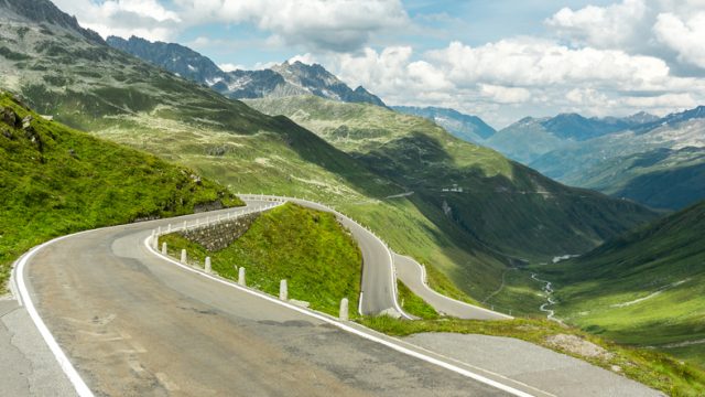 Goldfinger, just as any other James Bond movie, was mostly shot in real locations. A part of it was filmed on Furka Pass, in Switzerland, between Realp in Canton Uri and Oberwald in Canton Valais.