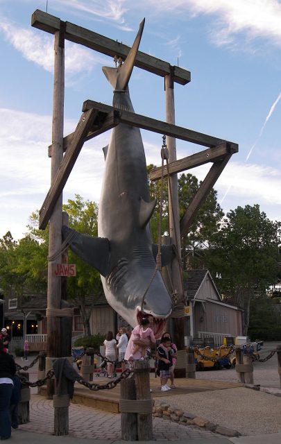 The entrance to the Jaws attraction at Universal Studios Florida in Orlando, Florida, United States. Photo: Larry D. Moore CC BY-SA 3.0