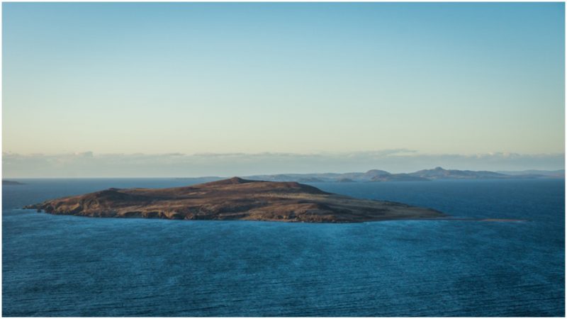 Gruinard Island, off the northwest coast of Scotland. Most famous for being the test site for Britain's biological weapons. It was contaminated with anthrax for decades.
