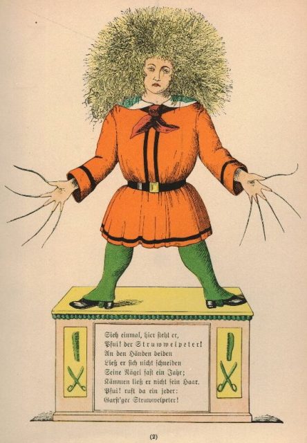 Struwwelpeter in a 1917 edition.