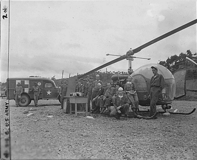 The U.S. Army used mobile medical units during the Korean.