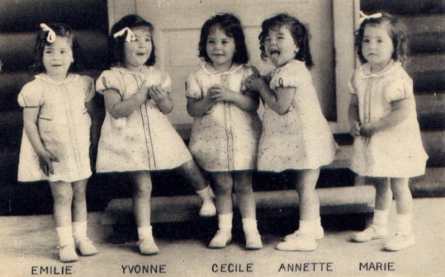 Dionne quintuplets,