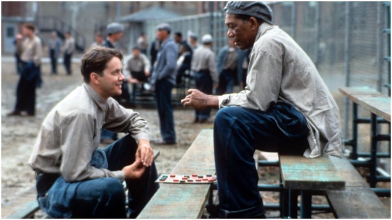 A scene from the film 'The Shawshank Redemption', 1994. (Photo by Castle Rock Entertainment/Getty Images)