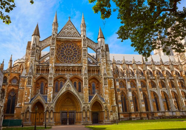 St. Margaret Church, Westminster Abbey in London, England.
