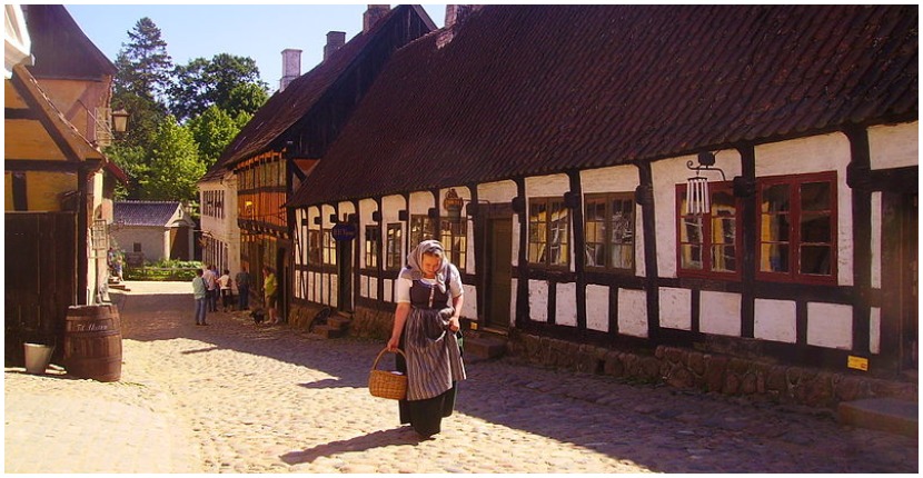 Den Gamle By, Aarhus. Photo by Zairon CC by SA-3.0