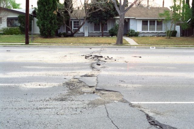 Street damage